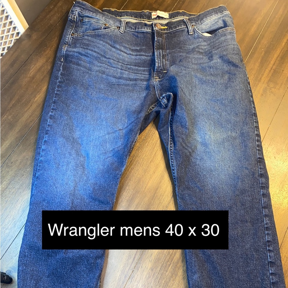 Men’s wrangler 40 x 30